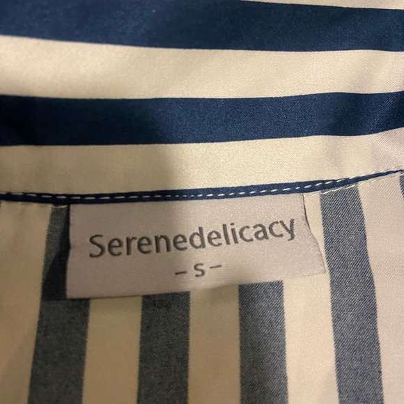 Striped Pajama Set - Picture 2 of 3